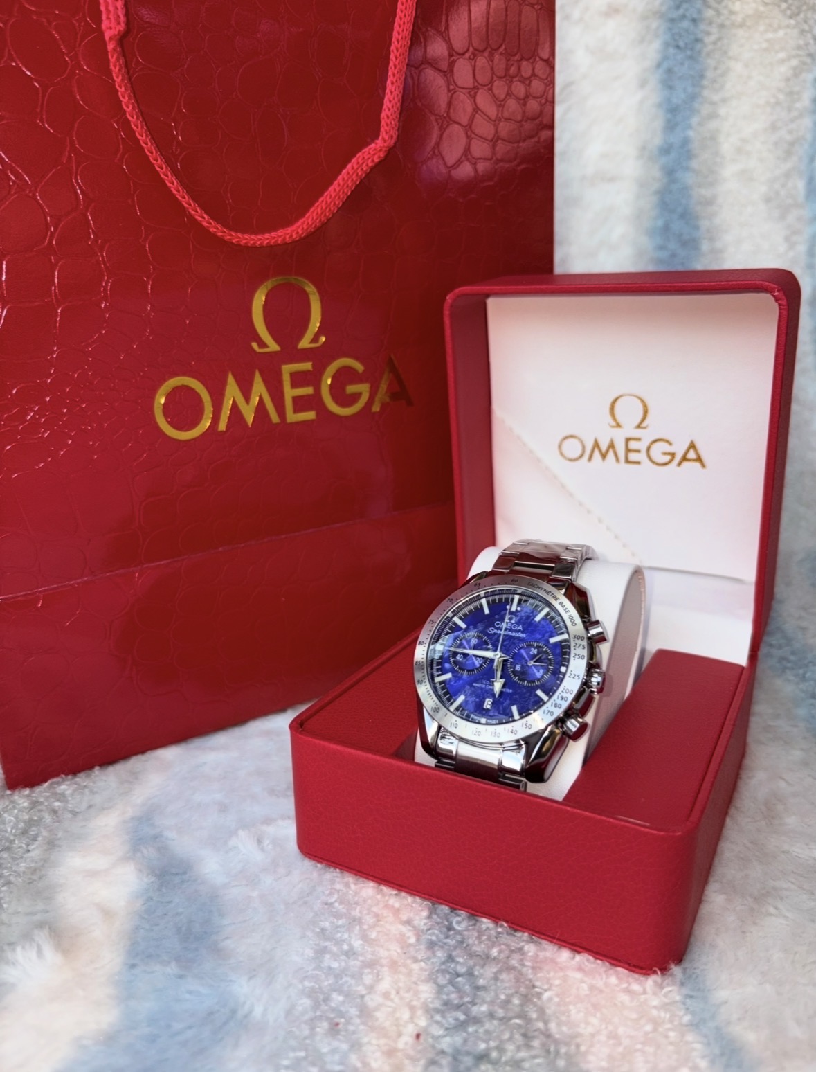 OMÉGA CHRONOGRAPHE SILVER ŒIL OCÉAN  - Vue 2